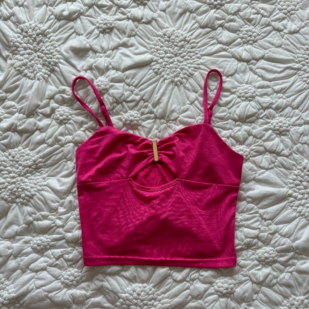 Bright Pink Tank